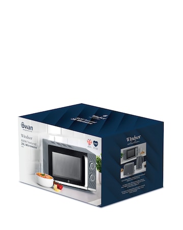 Swan Windsor Microwave Grey