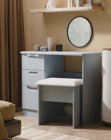 Haydn Ready Assembled 3 Drawer Vanity - Kids