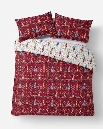 Nutcracker Cotton Blend Duvet Cover Set