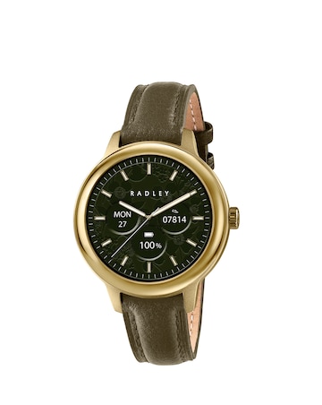 Radley Series 59 AMOLED Leather Strap Smart Watch - Acron