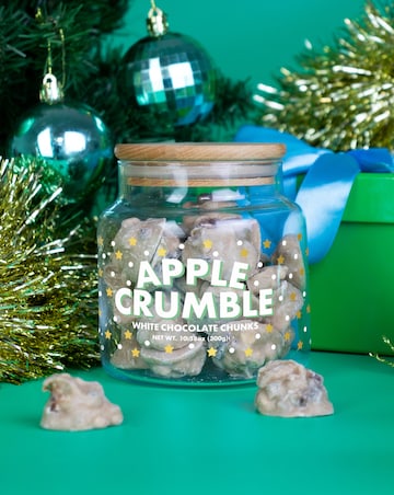 Treat Kitchen Apple Crumble Chocolate Gift Jar