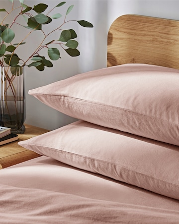 Pure Cotton Cosy Brushed Housewife Pillowcases