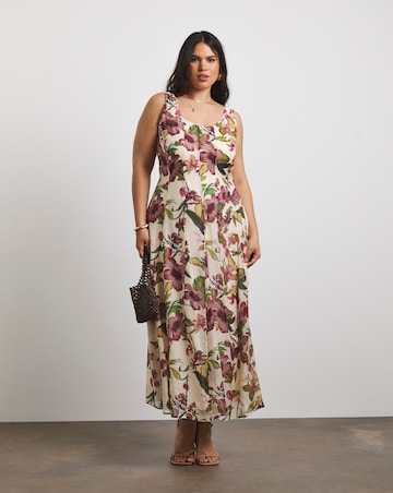 Joanna Hope Seam Detail Prom Dress