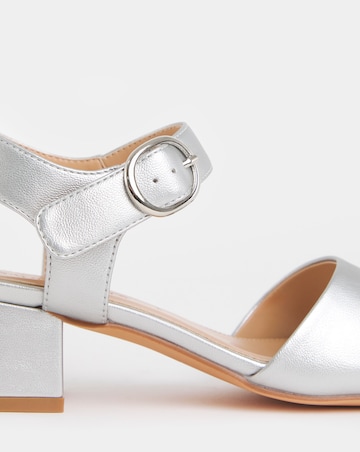 Robin Two Part Block Heel Sandals - Extra Wide Fit (EEE)