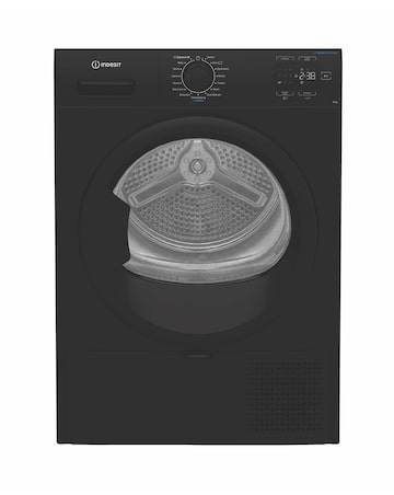 Indesit Heat Pump Tumble Dryer 9KG Black + Installation
