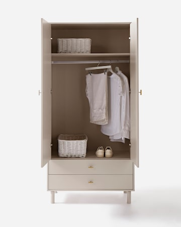 Coates 2 Door 2 Drawer Wardrobe