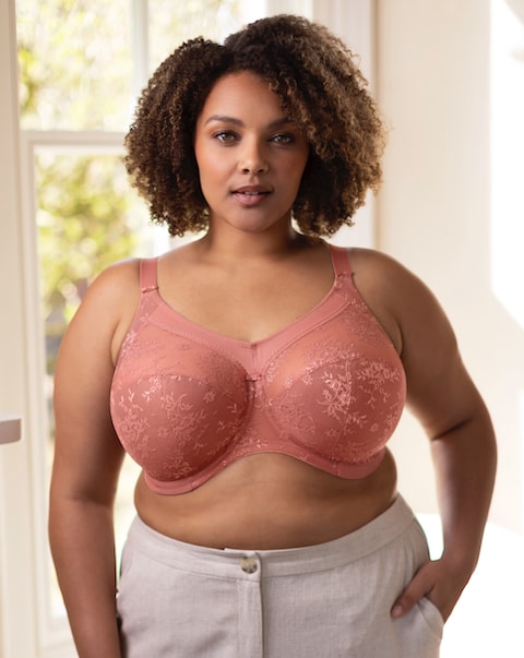 Goddess Verity Full Cup Wired Bra Pink