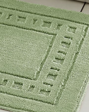 Catherine Lansfield Armoni Bath and Pedestal Mat Set