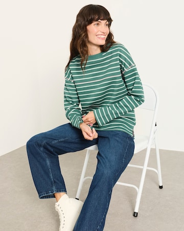 FatFace Airlie Stripe Crew