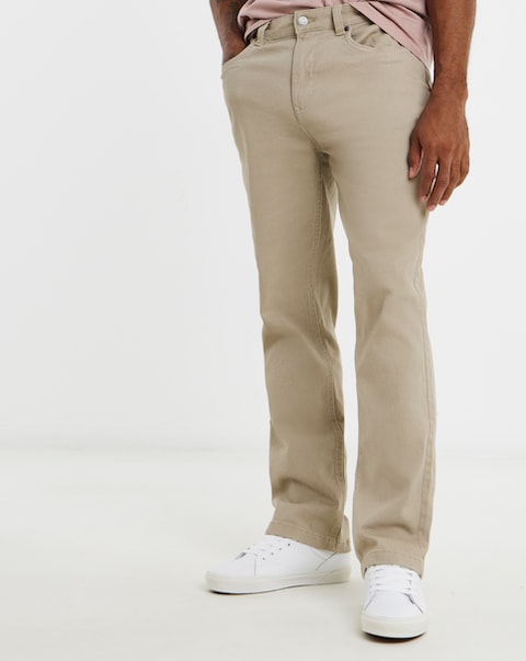 Union Loose Fit Stretch Gabardine Jeans