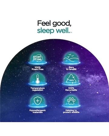 Jay-Be Quest Q2 Pocket Sprung Responsibly Made Children's Mattress - Single