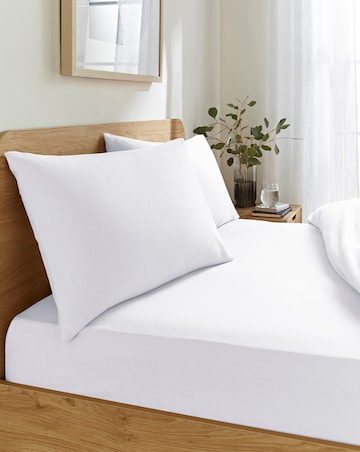 Pure Cotton Cosy Brushed 38cm Extra Deep Fitted Sheet
