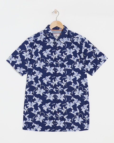 Joe Browns Cool In Floral Shirt Long Length