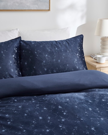 Midnight Sky Velvet Duvet Cover Set
