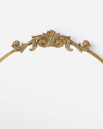 Eloise Oval Ornate Wall Mirror