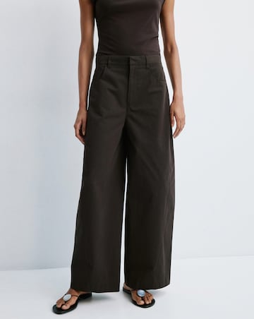 Mango Mid-Rise Balloon Trouser