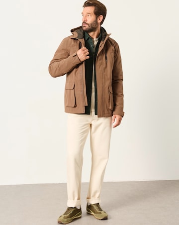 FatFace Bala Waterproof Jacket (Regular & Tall) - Natural