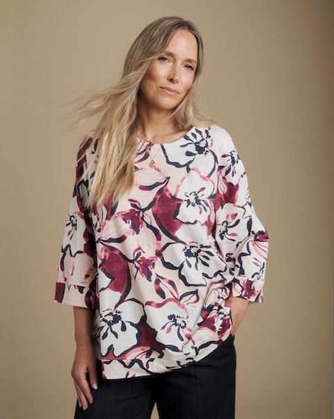 Julipa Printed Boxy T-Shirt