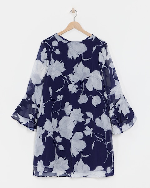 Joanna Hope Frill Sleeve Shift Dress