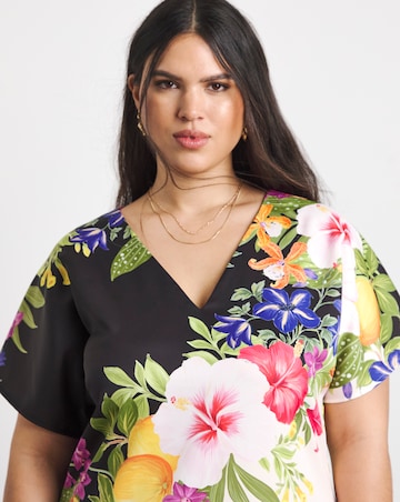 Joanna Hope Printed Column Dress