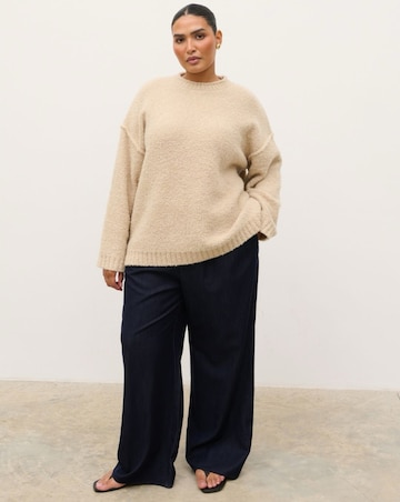 Pretty Lavish Sara Boucle Knit Jumper