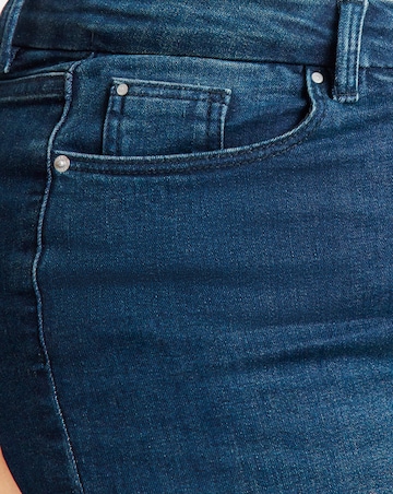 Indigo Stretch Denim Skinny Jeans