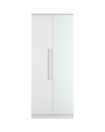 Osprey Ready Assembled 2 Door Mirrored Wardrobe - Kids