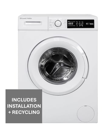 Russell Hobbs RH612W110W 6kg 1200rpm Washing Machine White + Install
