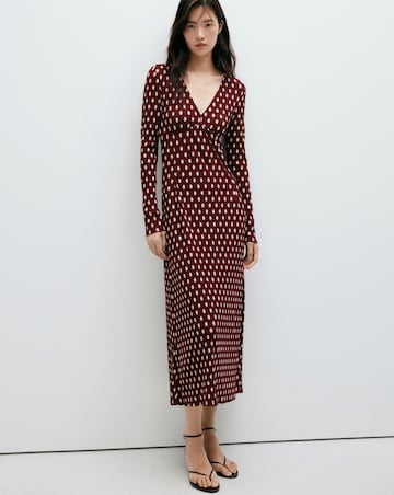 Mango Polka Dot Dress