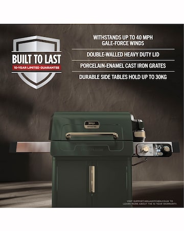 Ninja FlexFlame Outdoor Cooking System PG301UK Green
