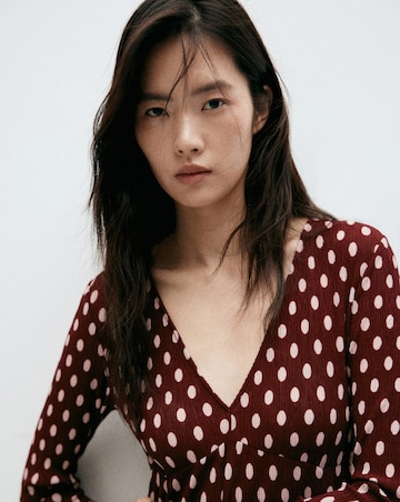 Mango Polka Dot Dress