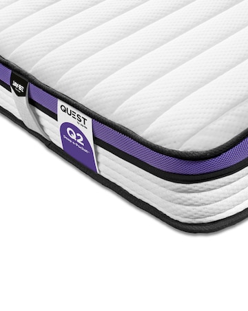 Jay-Be Quest Q3 Hybrid Pocket Sprung Responsibly Made Kids Mattress - Single