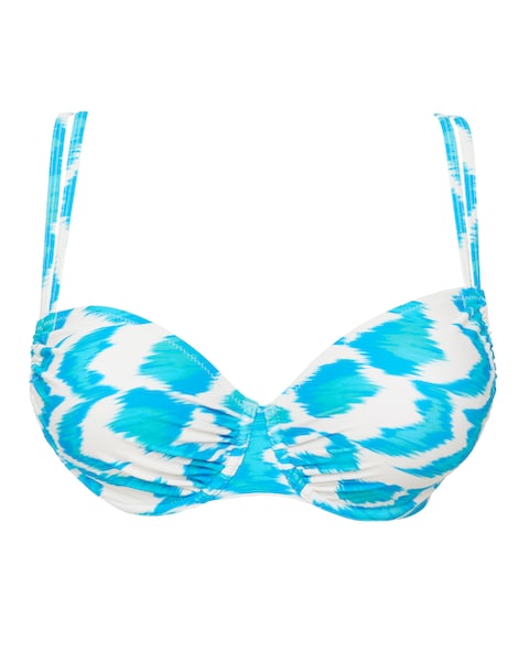 JD Williams Ikat Print Underwired Bikini Top