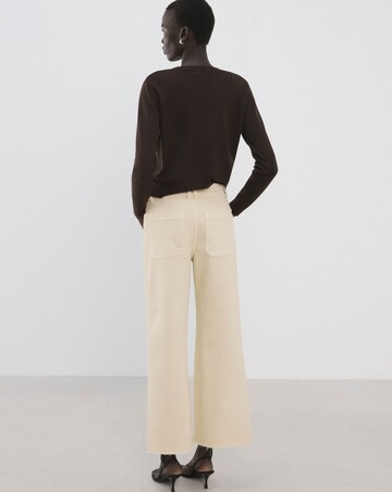Mango Catherin Culotte High-Rise Jeans