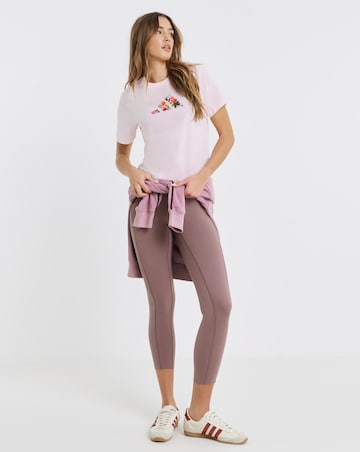 adidas Floral Logo T-Shirt