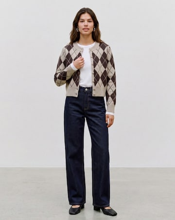 Vero Moda Halo Argyle Cardigan