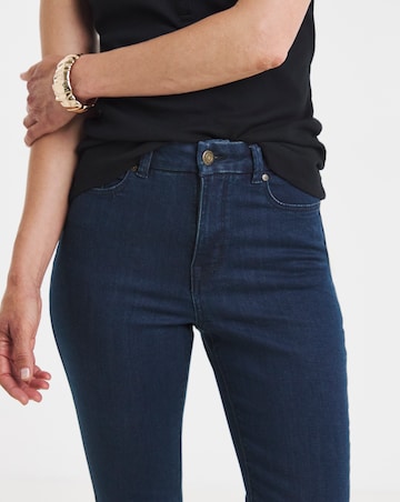 Indigo Stretch Denim Bootcut Jeans