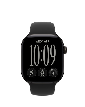 Apple Watch Series 12 GPS 42mm - Black Aluminium/Black Sport Band - M/L