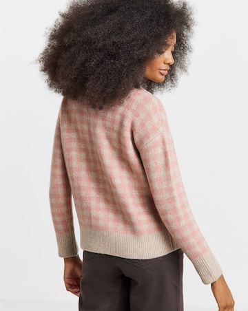 Sponge Zip Through Funnel Neck Check