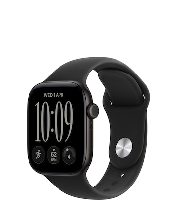 Apple Watch Series 12 GPS + Cellular 42mm - Black Aluminium/Black Sport - S/M