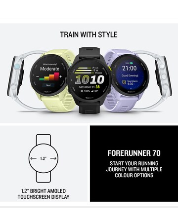 Garmin Forerunner 70 GPS Smart Watch - Citron