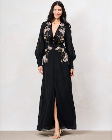 Hope & Ivy The Lilibet Embellished Dress