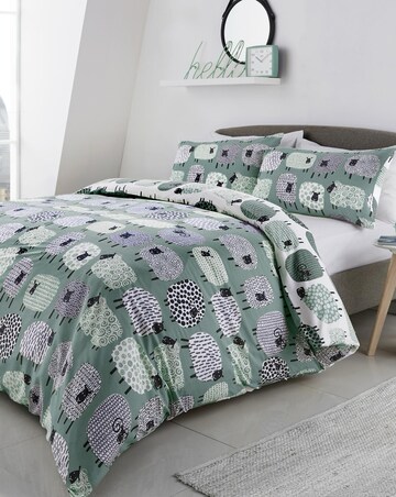 Fusion Dotty Sheep Duvet Cover Set