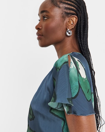 Joanna Hope Split Sleeve Maxi Dress