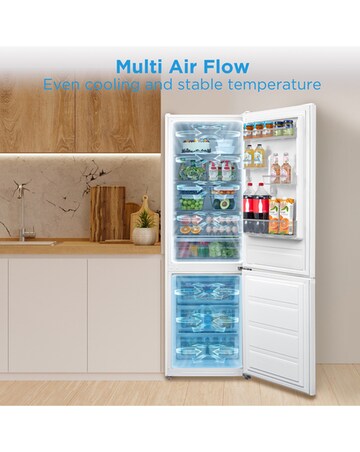 Midea Fridge Freezer - White