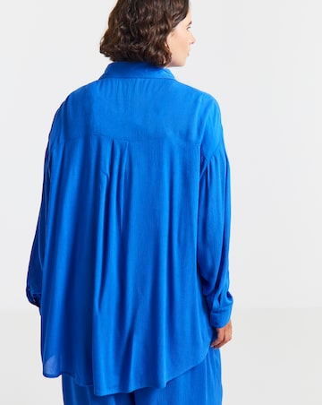 Simply Be Oversized Crinkle Shirt