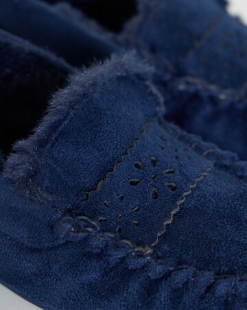 Shelby Cut Out Loafer Slippers - Extra Wide Fit (EEE)
