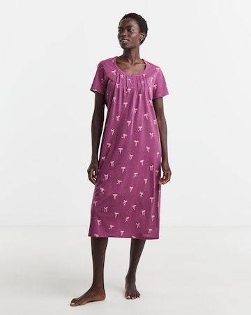 Julipa Value (2 Pack) Bow Print Midi Nighties