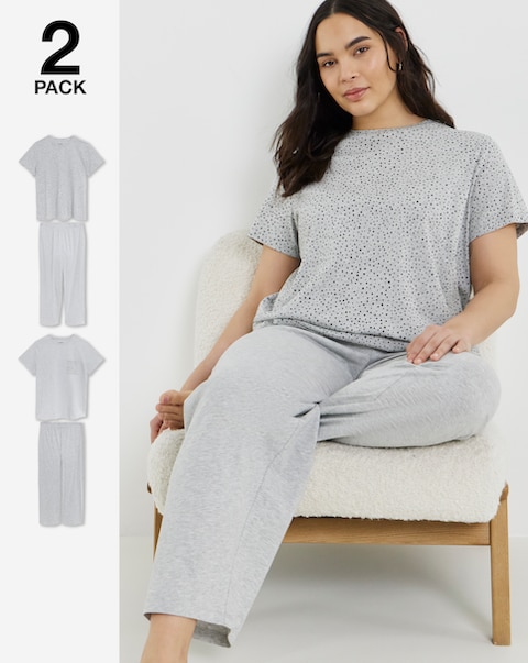 Pretty Secrets 2 Pack Value Pyjama Sets