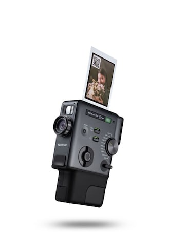 Fujifilm Instax Mini Evo Cinema Hybrid Instant Camera - Black - Camera Only